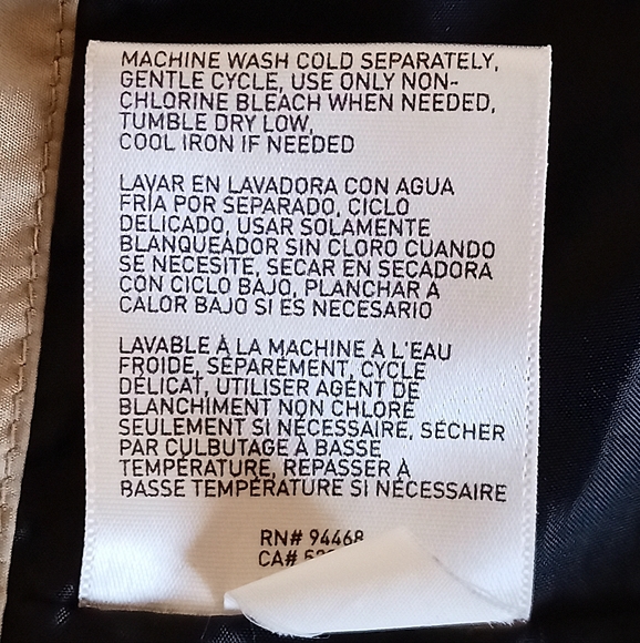 Liz Claiborne Midweight Anorak Black Water Resistant Outerwear Hooded Jacket - Picture 16 of 16